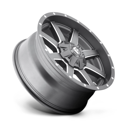 Fuel D542 MAVERICK - 20x9 MATTE GUN METAL MILLED