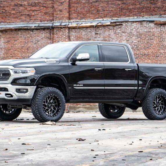 5 Inch Lift Kit | Air Ride | Ram 1500 4WD – 45 Tires and Wheels