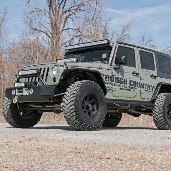 4 Inch Lift Kit | X-Series | V2 | Jeep Wrangler JK 2WD/4WD – 45 Tires ...