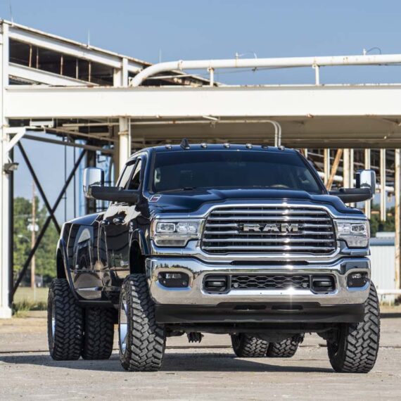 5 Inch Lift Kit | Diesel |AISIN | Ram 3500 4WD – 45 Tires And Wheels