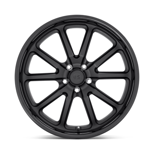 US Mag U123 RAMBLER – GLOSS BLACK MATTE BLACK – 45 Tires and Wheels